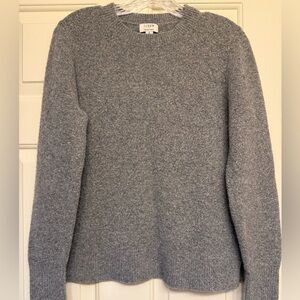 J. Crew Women's Heather Gray Super Soft Sweater